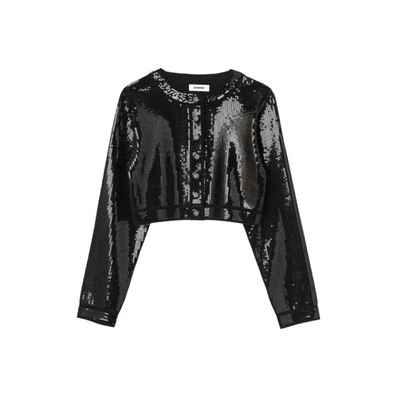 Sandro Jackets Women's Black-0