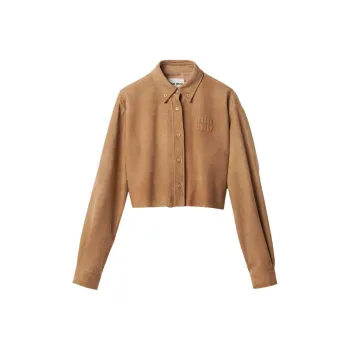 MIU MIU Jackets Coats Women's Camel Brown