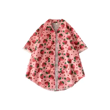 Bubble Trap Shirt Unisex Strawberry Shirt Pink