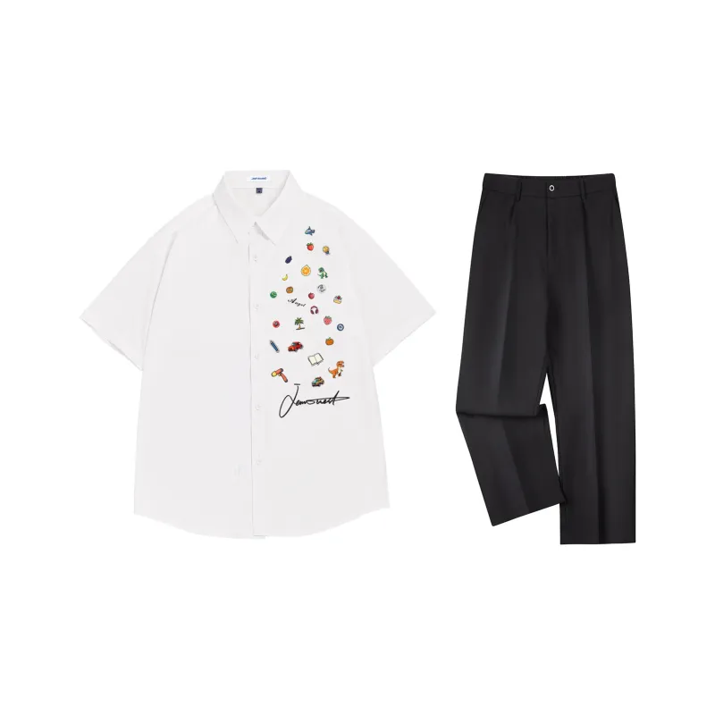 JEANSWEST Shirt Matching Set Unisex-0