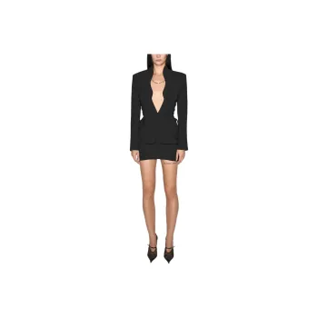 Mugler Sculptural Laced Jacket