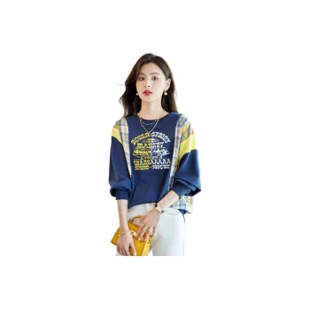 Like The Age Of Water Sweatshirt Women's Navy Blue