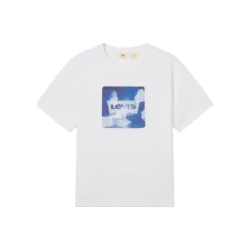 Levis T Shirts Men White