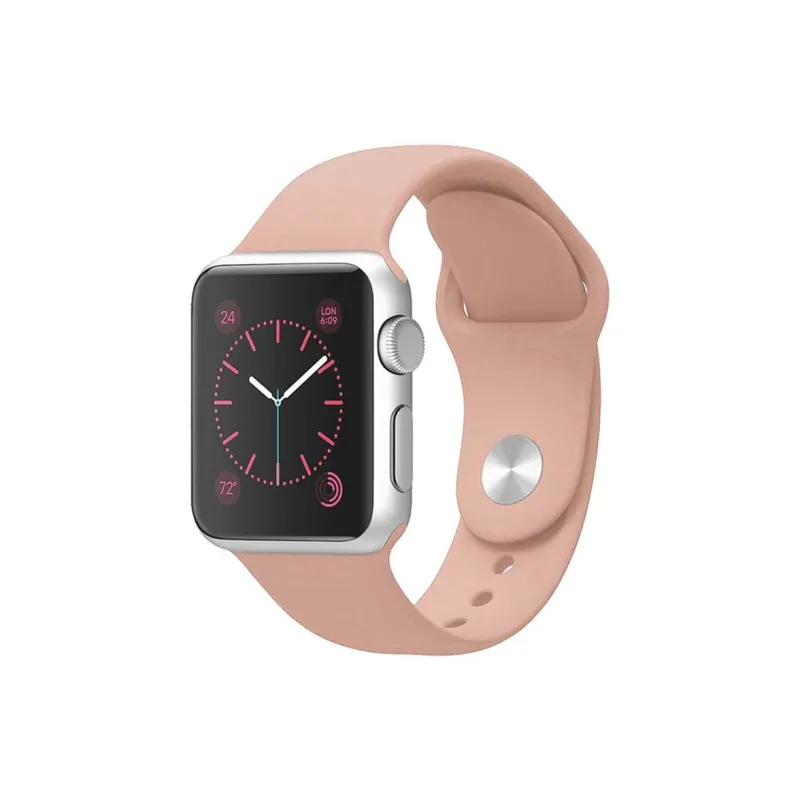 ZHENGGUANG Watch Band Apple Compatibility Silicone Material-55