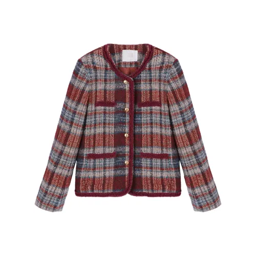 XIANGYING Jackets & Coats Women's Red