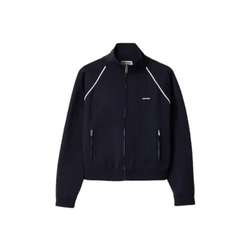 MIU MIU SS25 stepping & Coats Women's Blue