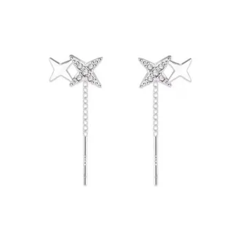 NVBBK 999 Fine Silver Earrings Women's