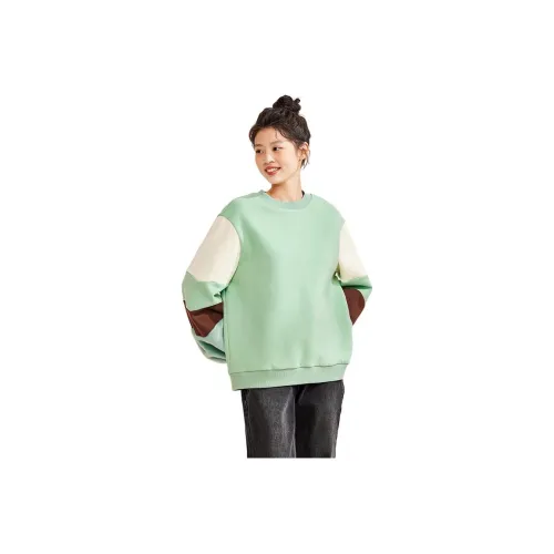 Asuka and new sake 아쿠아 그린 여성 맨투맨