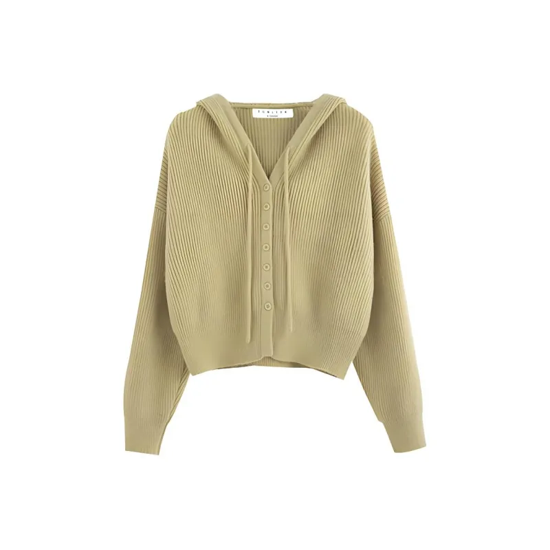 Tonlion Knitwear Women's Mustard Green-0