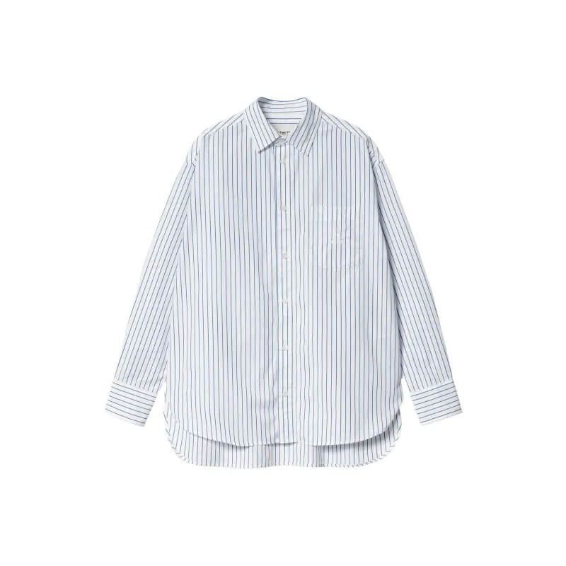 Carhartt WIP SS24 W' L/S Linus Shirt Shirt Women's White-0