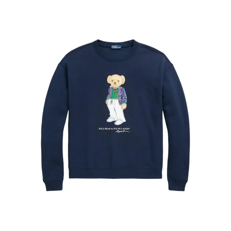 Polo Ralph Lauren Polo Bear Printed Crewneck Sweatshirt-0