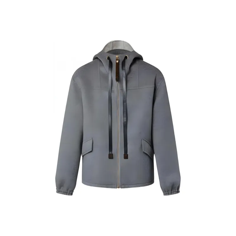LOUIS VUITTON Hooded Double Face Coat-0