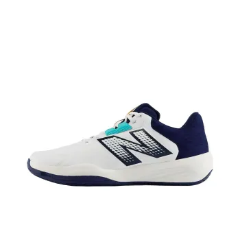 New Balance NB 696v6 Abrasion Resistant Low Top Running Shoes Men's White Blue 2E Width