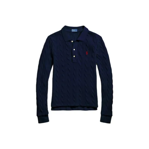 Polo Ralph Lauren Cable knit Cotton Polo Shirt