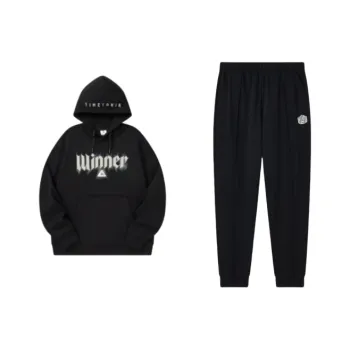 PEAK Casual Sportswear Men's Black