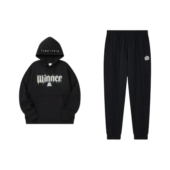 PEAK Casual Sportswear Men's Black-0