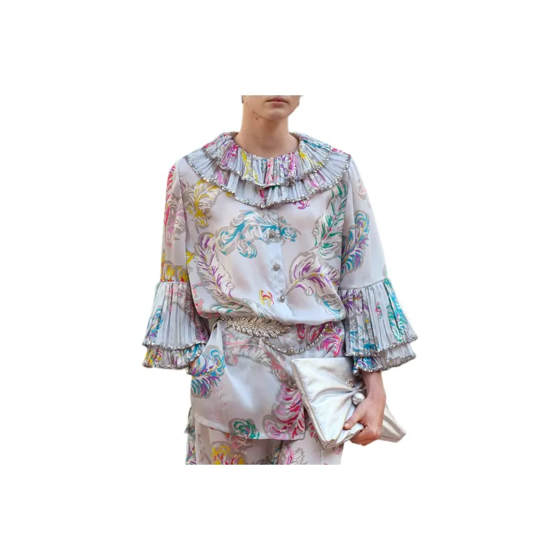 CHANEL 25S Shirt Women's Multicolor-0
