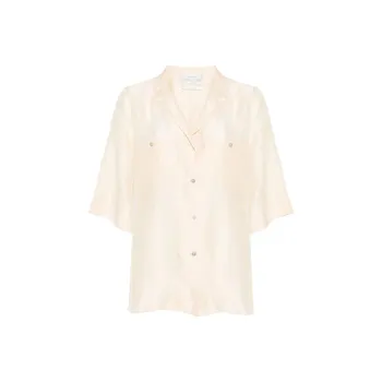 Forte Forte Camp collar Silk Shirt