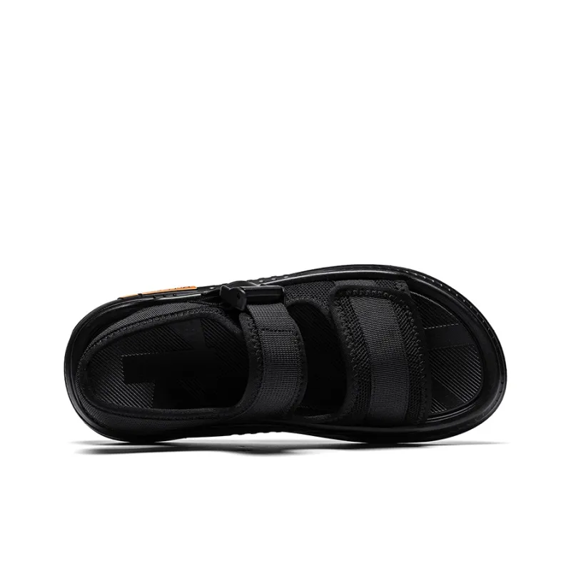 Mulinsen Beach Sandals Men Brown/All Black/Black White-5