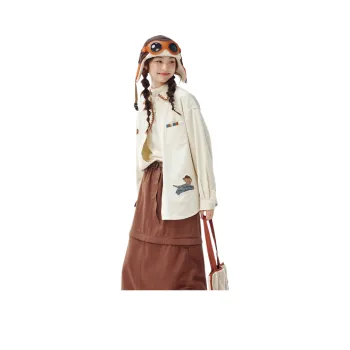 ZIHAN Shirts Women's Beige Gold