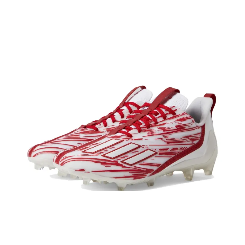 Adidas Adizero Cleats Cushioning, Wear Resistant Soccer Shoes Men's Red-1