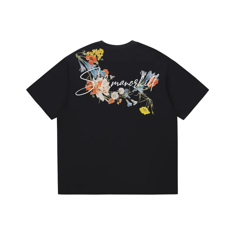 S.k. Manor Hill Short Sleeved T Shirts Unisex-7