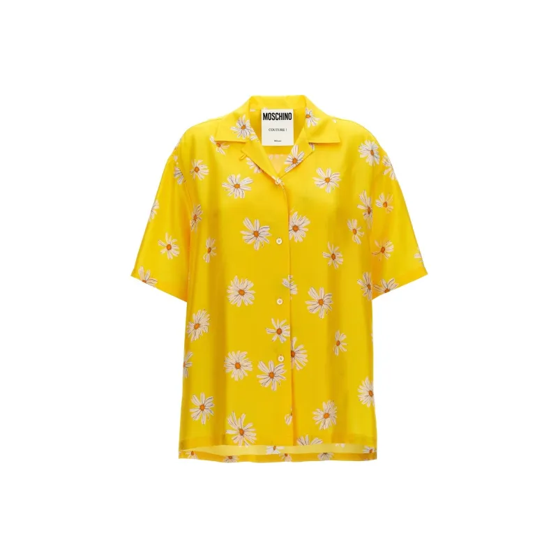 MOSCHINO Floral Printed Buttoned Shirt-0
