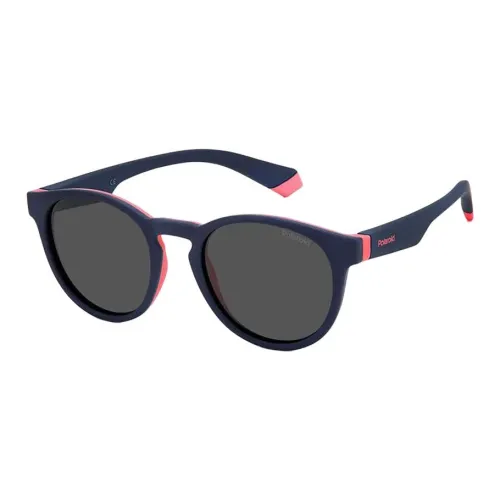Polaroid Plastic Oval Sunglasses Kids' Blue