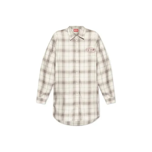 DIESEL D Dalis Q1 Checked Shirt Dress