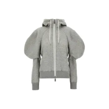 Sacai Baloon Sleeved Fleece Hoodie