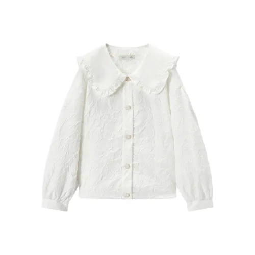 EICHITOO Jackets Coats Women's Raw White