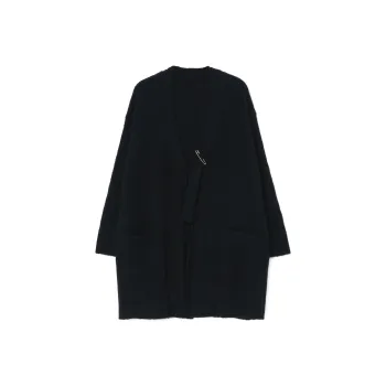 Yohji Yamamoto Asymmetric V neck Cardi coat