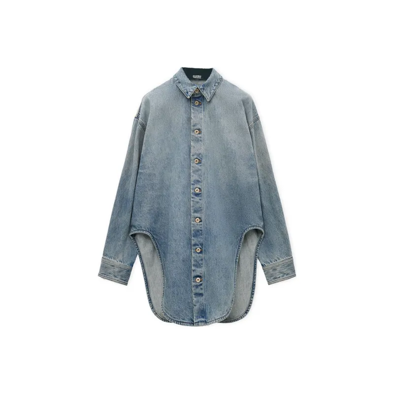 LOEWE Overshirt 'Washed Denim'-0