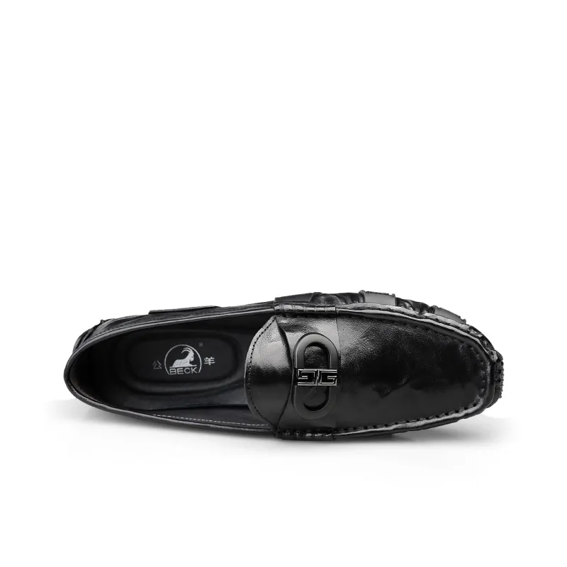 DCK Men's Casual Shoes Men Low Top Black Brown-3