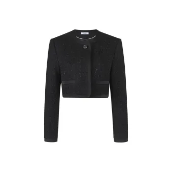 Three Quarters Jackets Women's Black
