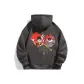 Dark Gray Cardigan Sweatshirt