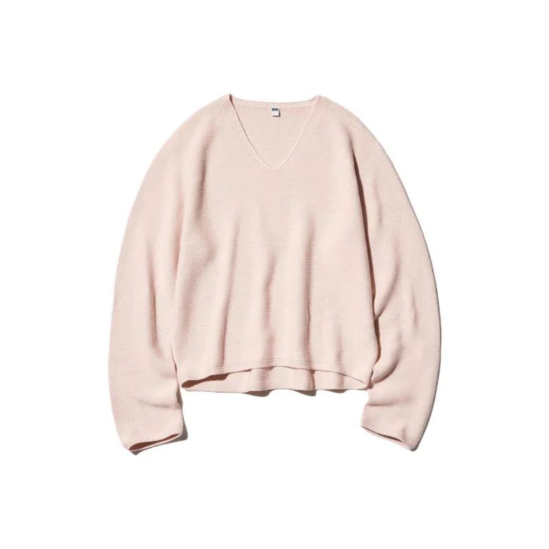 UNIQLO Knitwear Women's Pastel Pink-0