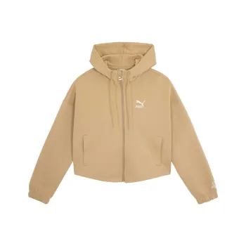 PUMA CLASSICSKnit JACKET DK W Jacket Women's Camel