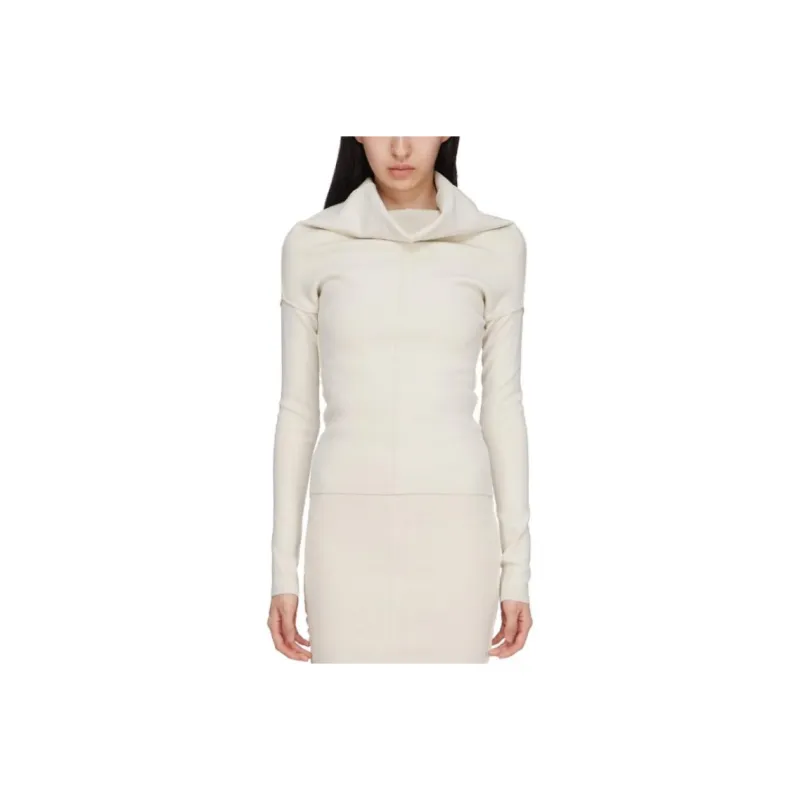 RICK OWENS Draped Long sleeves Top-0