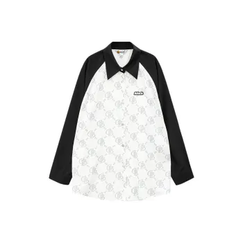 B.Duck Shirt Women's Black White