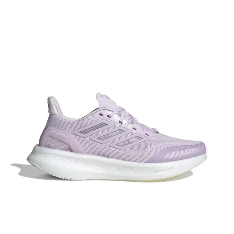 Adidas Pureboost Anti Slip Wear Resistant Low Top Running Shoes Women's Purple-1