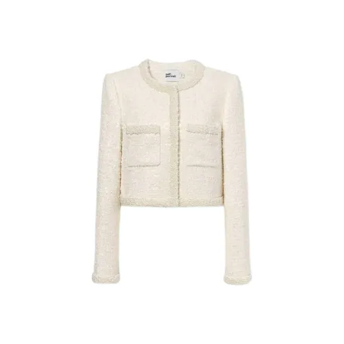 Self portrait Boucle Embellished Trim Jacket
