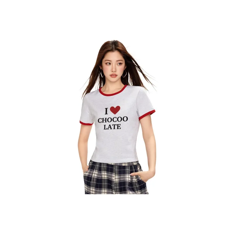  CHOCOOLATE T Shirt Women's GYX/Gray-0