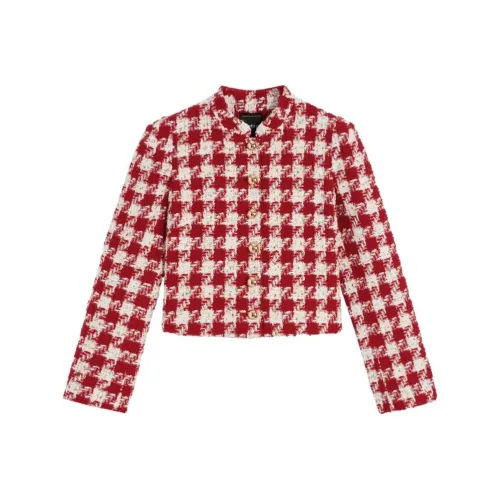 Bebe Jackets & Coats Women's Red White