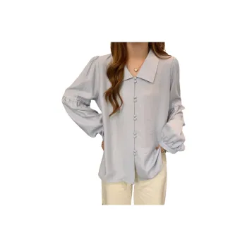Tonlion Shirt Women's Dusty Blue