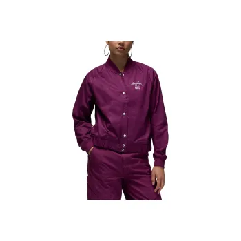 Jordan FW/AW24 Jackets Coats Women's Bordeaux Purple White