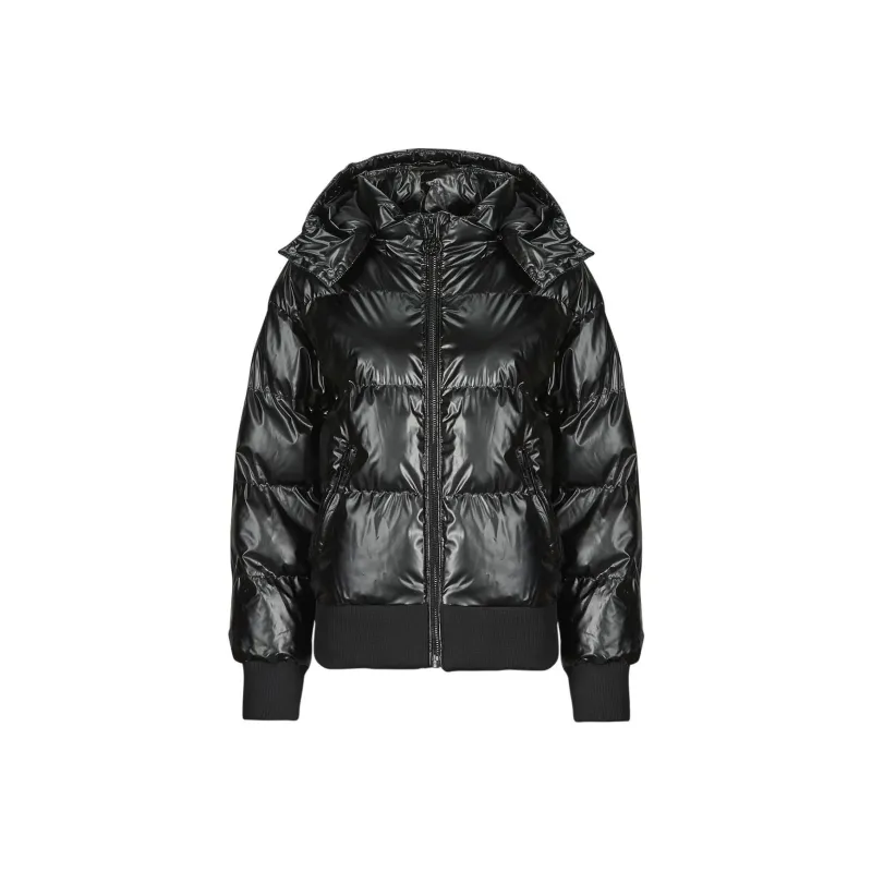 GUESS Jackets Coats Women's Black-0