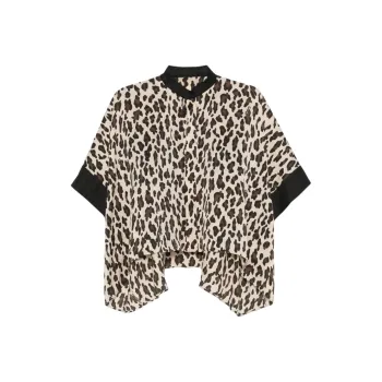 Sacai Leopard print Blouse