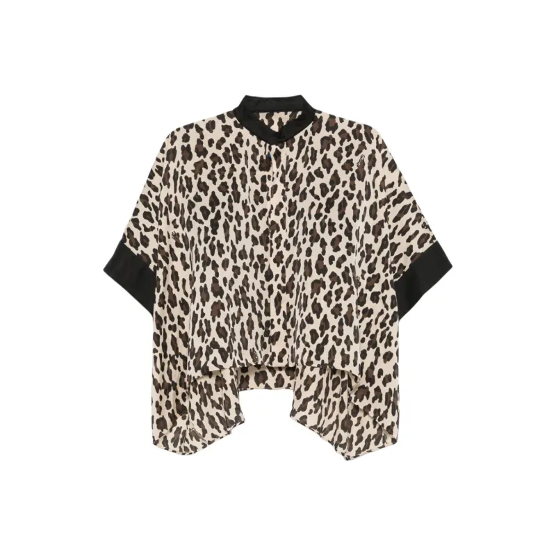 Sacai Leopard print Blouse-0