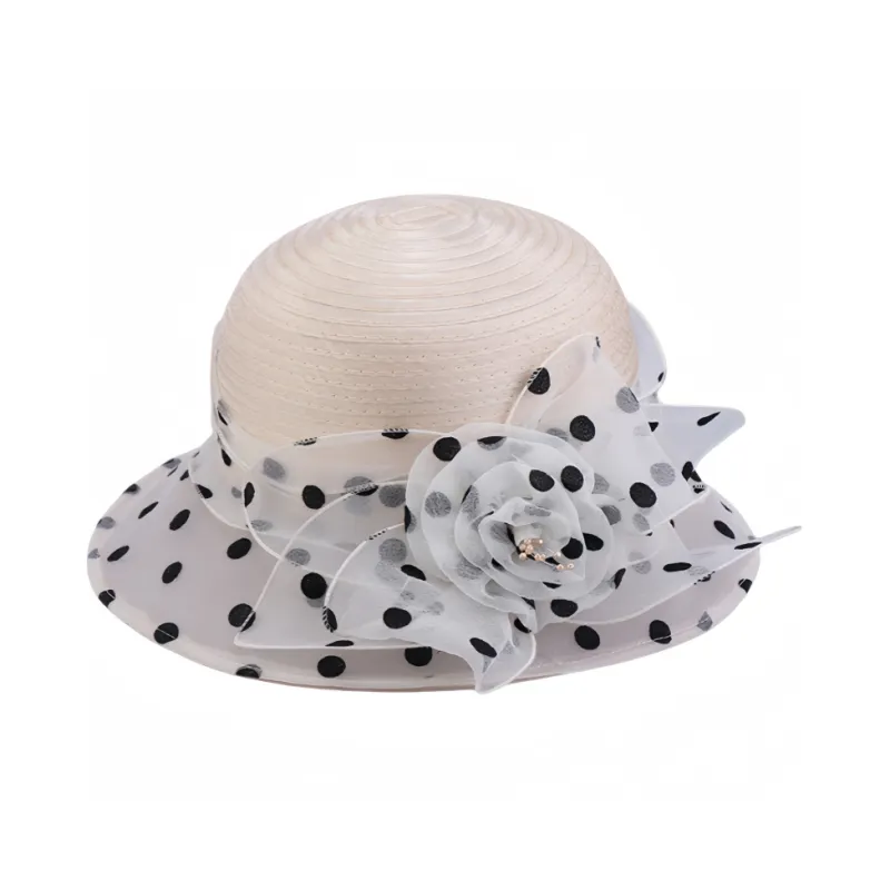 Yalu Organza Sun Protection Hats Women's-5